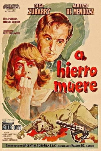 Póster de A hierro muere
