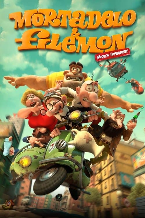Póster de Mortadelo y Filemón contra Jimmy el locuaz