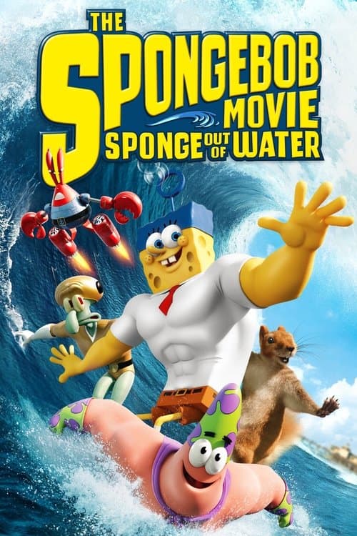 Póster de Bob Esponja: Un héroe fuera del agua