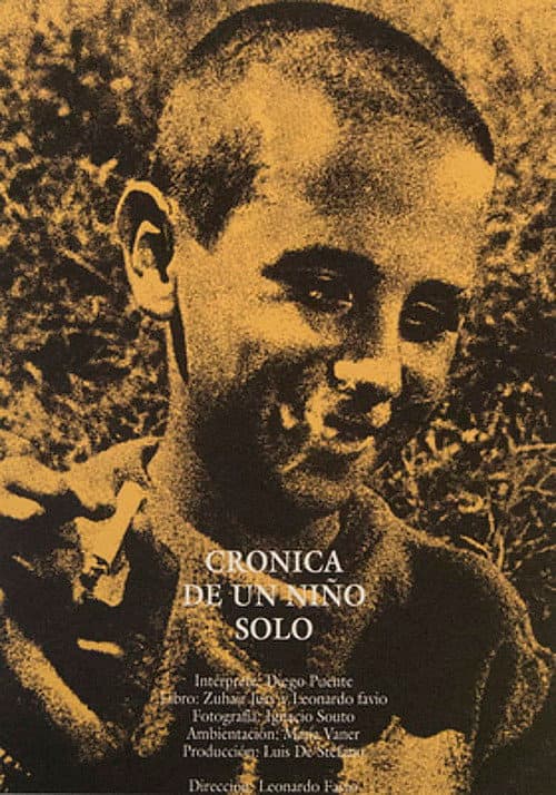 Póster de Crónica de un niño solo