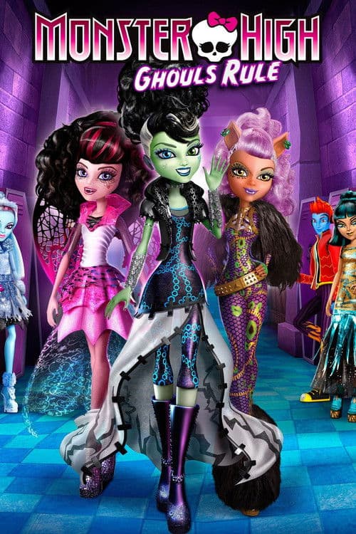 Póster de Monster High: Una fiesta divina de la muerte
