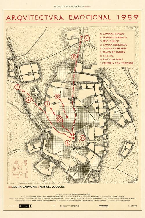 Póster de Emotional Architecture 1959