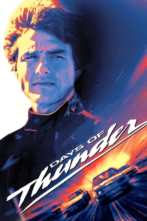 Póster de Days of thunder (Días de trueno)