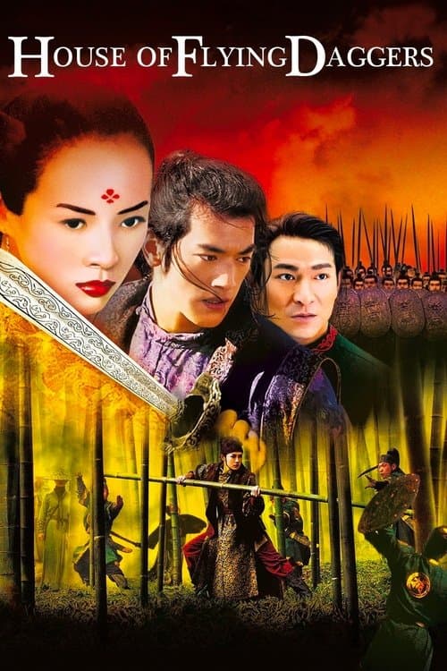 Póster de La casa de las dagas voladoras
