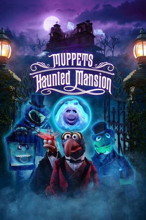 Póster de Los Muppets en Haunted Mansion