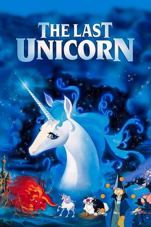 Póster de El último unicornio