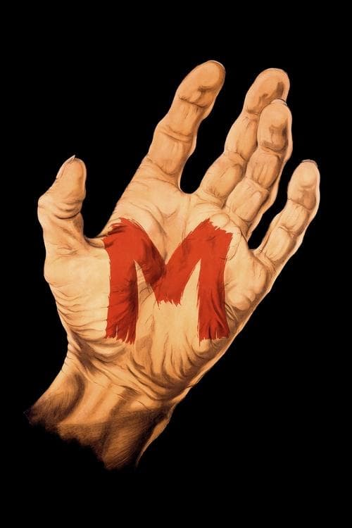 Póster de M, el vampiro de Düsseldorf