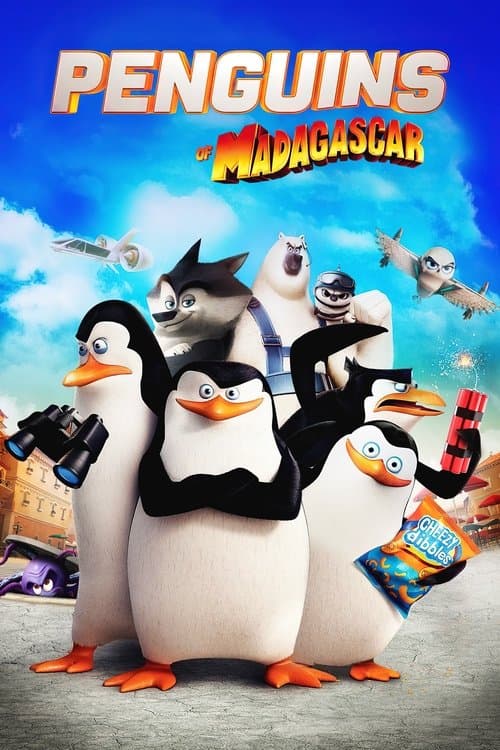Póster de Los pingüinos de Madagascar