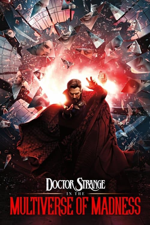 Póster de Doctor Strange en el multiverso de la locura