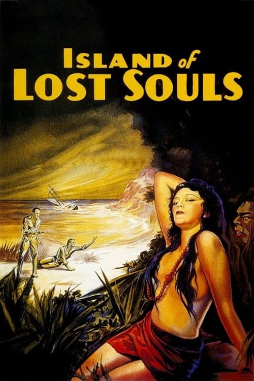Póster de La isla de las almas perdidas