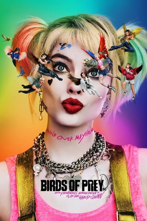 Póster de Aves de presa (y la fantabulosa emancipación de Harley Quinn)