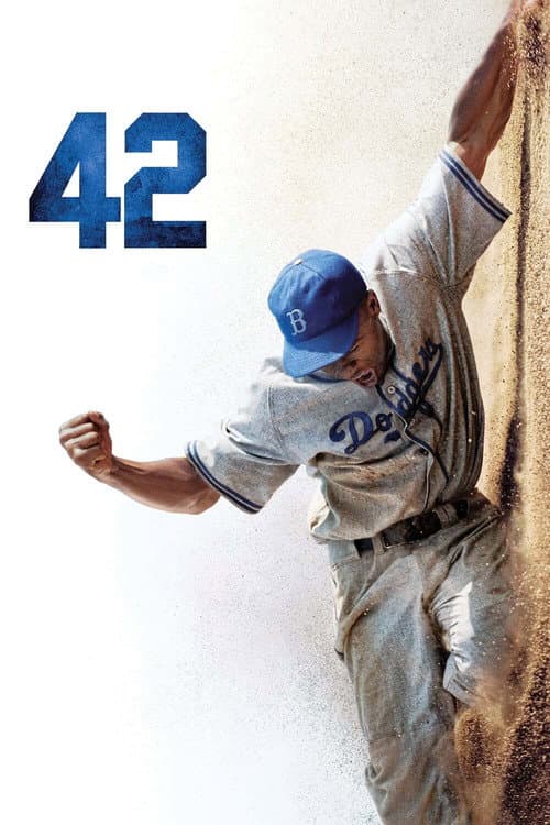 Póster de 42: La verdadera historia de una leyenda del deporte
