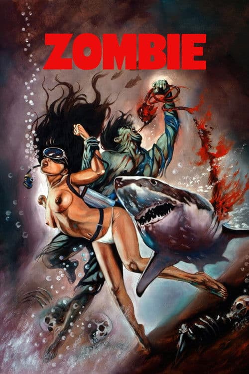 Póster de Nueva York bajo el terror de los zombies
