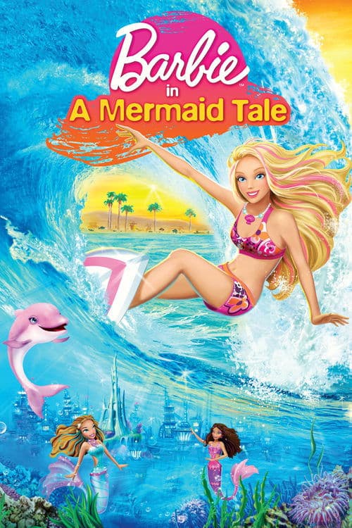 Póster de Barbie en Una aventura de sirenas