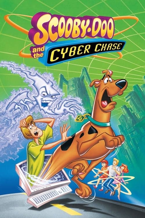 Póster de Scooby Doo y la persecución cibernética