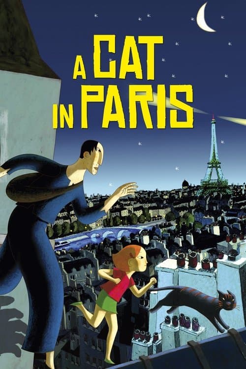 Póster de Un gato en París