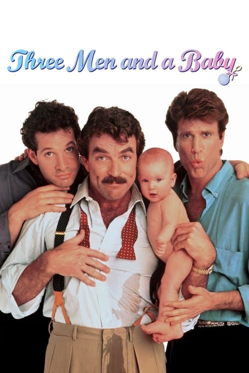 Póster de Tres hombres y un bebé