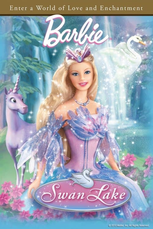 Póster de Barbie en El lago de los cisnes