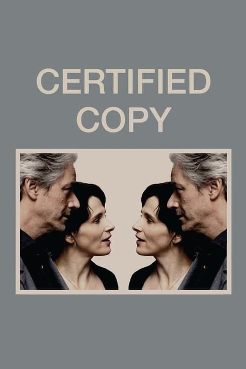 Póster de Copia certificada