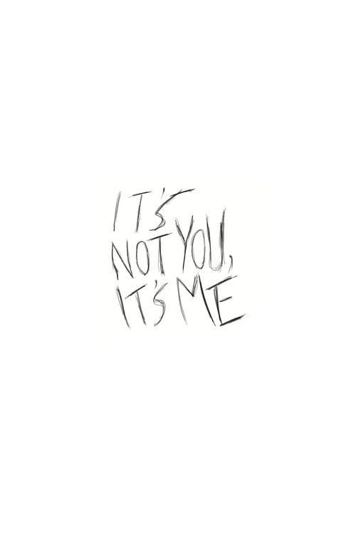 Póster de It's Not You, It's Me