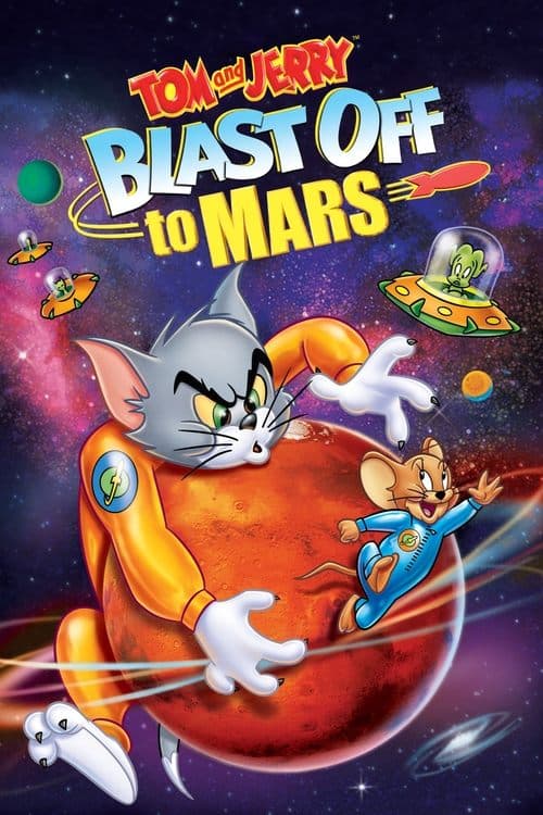 Póster de Tom y Jerry: Rumbo a marte