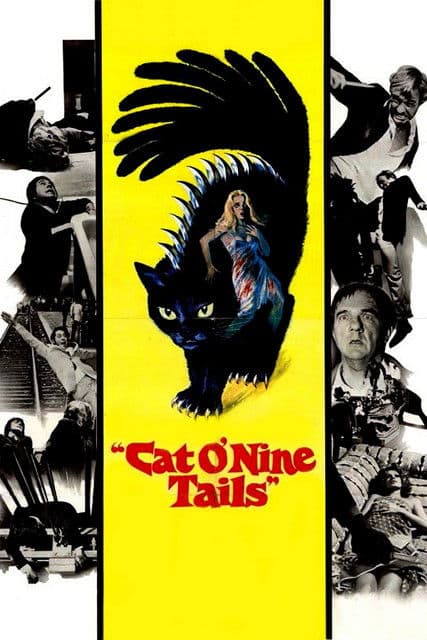 Póster de El gato de las nueve colas