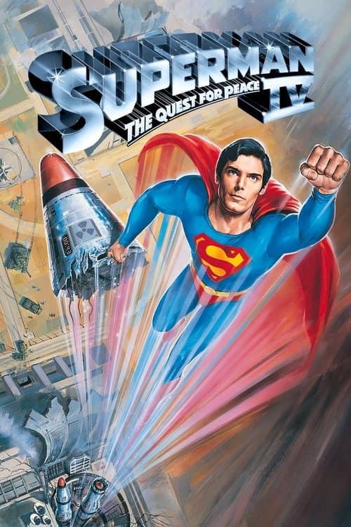 Póster de Superman IV: En busca de la paz
