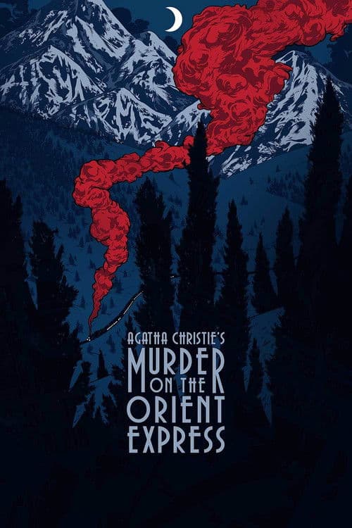 Póster de Asesinato en el Orient Express