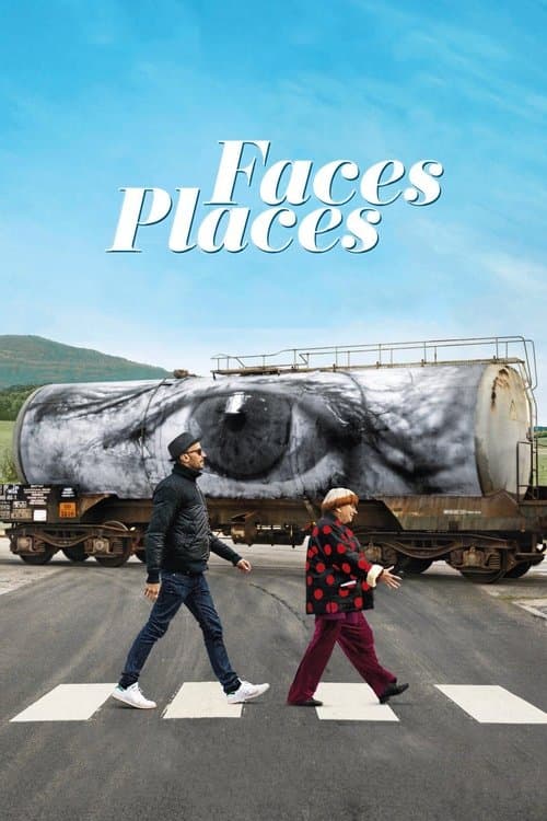 Póster de Caras y lugares