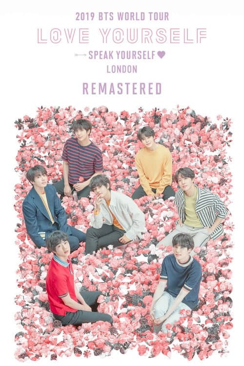 Póster de BTS 2019 ‘LOVE YOURSELF: SPEAK YOURSELF’ LONDON Remastered