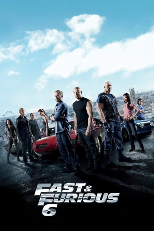 Póster de Rápidos y furiosos 6