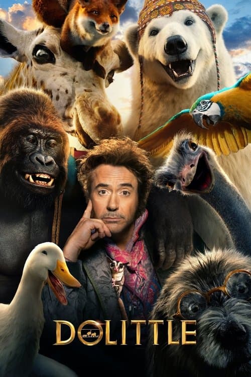 Póster de Las aventuras del doctor Dolittle