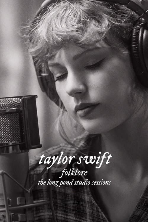 Póster de Taylor Swift: folklore: las grabaciones en long pond studio