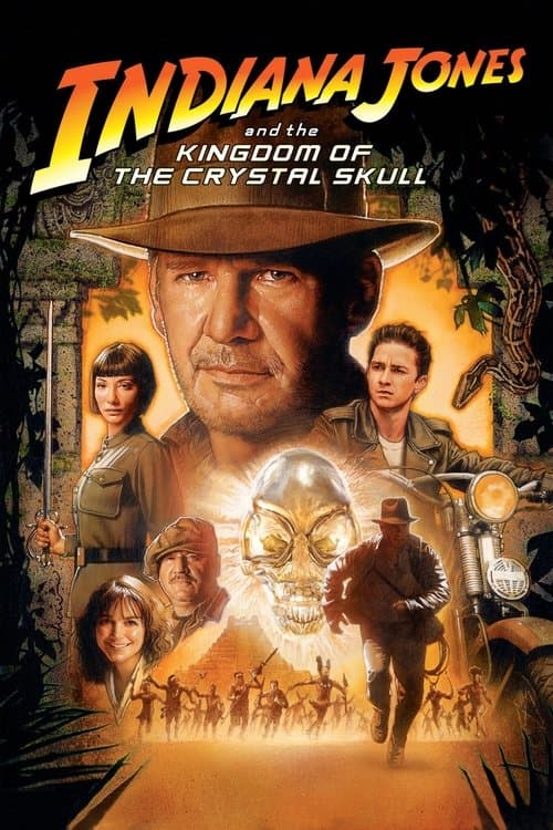Póster de Indiana Jones y el reino de la calavera de cristal