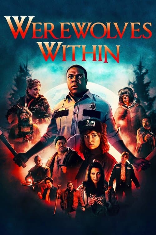 Póster de Un hombre lobo entre nosotros