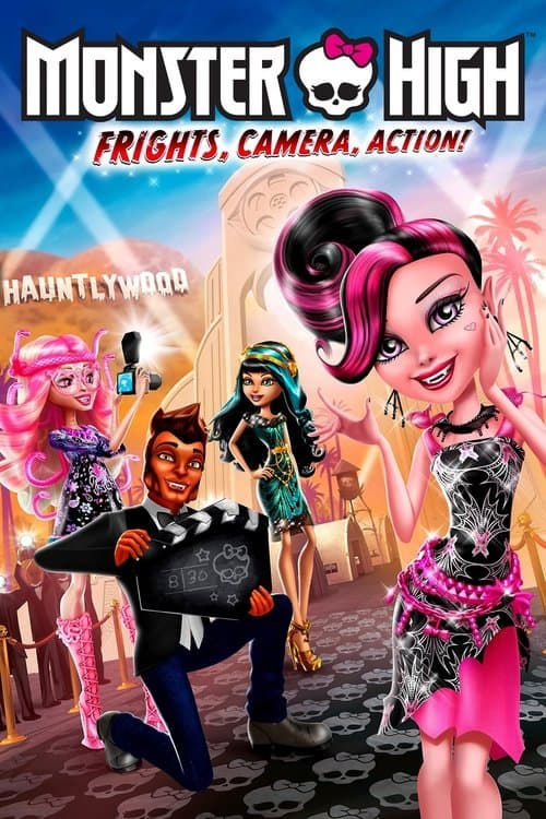 Póster de Monster High: ¡Monstruos! ¡Cámara! ¡Acción!