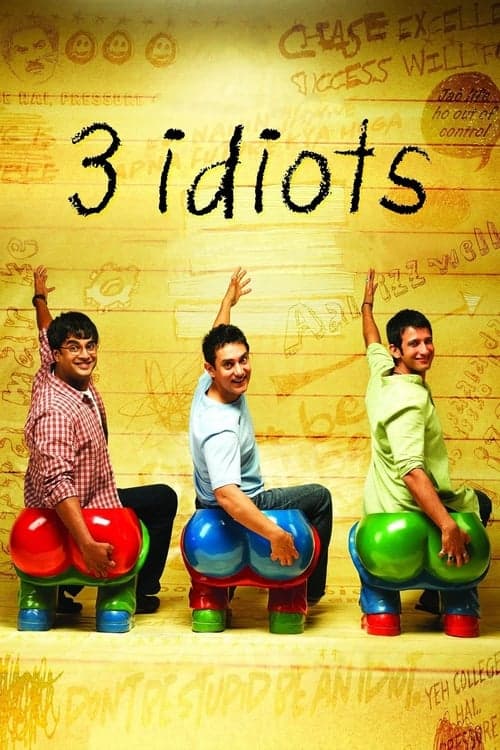 Póster de 3 Idiotas