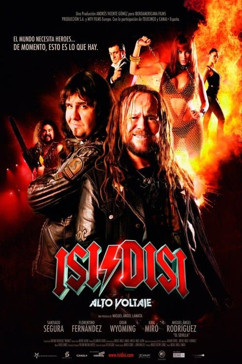 Póster de Isi & Disi: alto voltaje