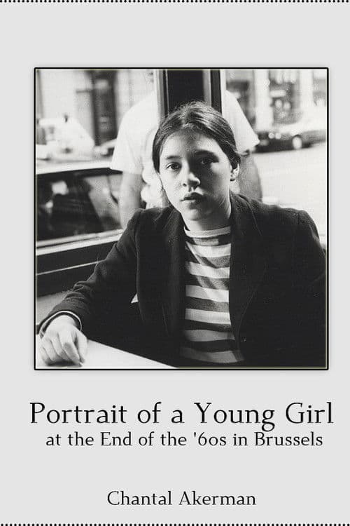 Portrait of a Young Girl at the End of the 60s in Brussels poster
