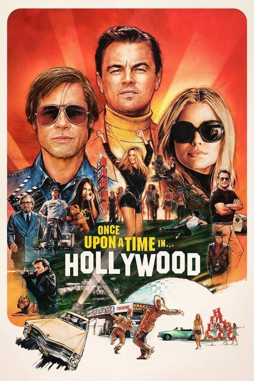 Póster de Érase una vez en… Hollywood