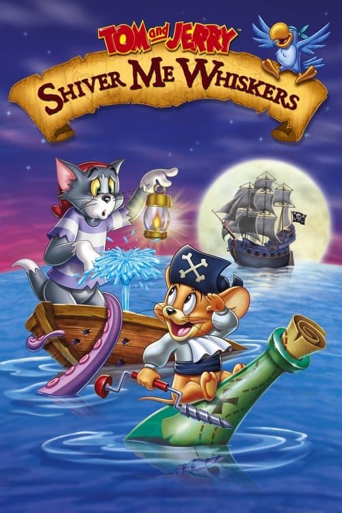 Póster de Tom y Jerry. El tesoro del galeón pirata