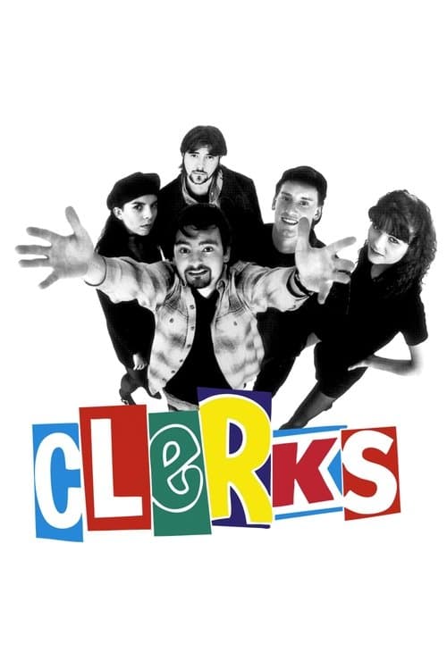 Póster de Clerks, detrás del mostrador