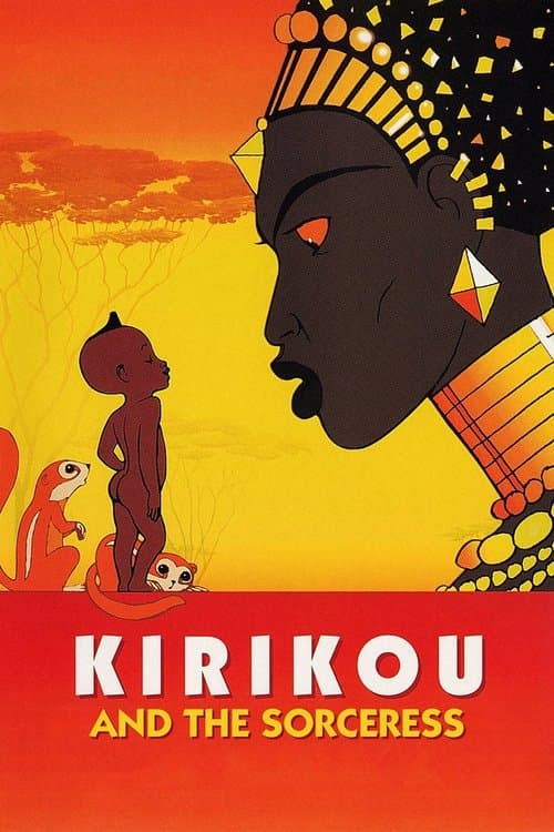 Póster de Kirikú y la bruja