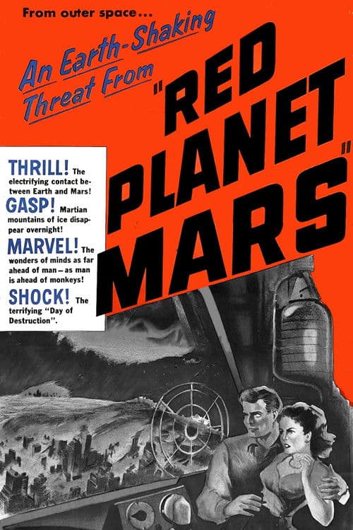 Póster de Red Planet Mars (Marte, el planeta rojo)