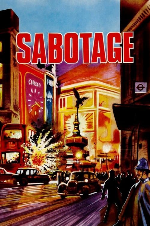 Póster de Sabotaje