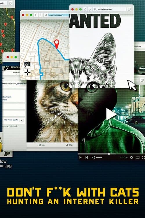 Póster de A los gatos, ni tocarlos: Un asesino en Internet