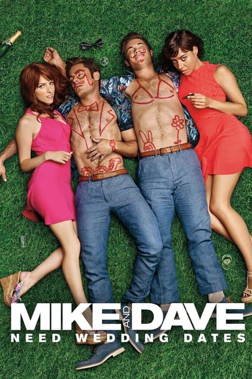 Póster de Mike y Dave buscan rollo serio