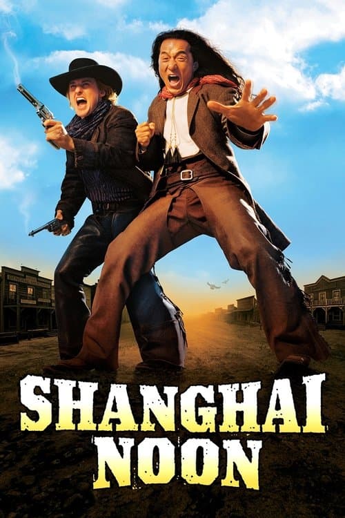 Póster de Shanghai Kid, del este al oeste