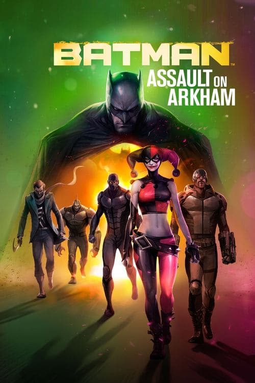 Póster de Batman: El asalto de Arkham