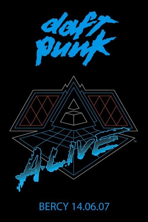 Póster de Daft Punk - Alive 2007 - Live Album Concert in Paris